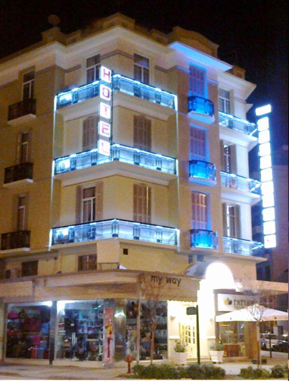 Metropolis Hotel Serrai Exteriör bild